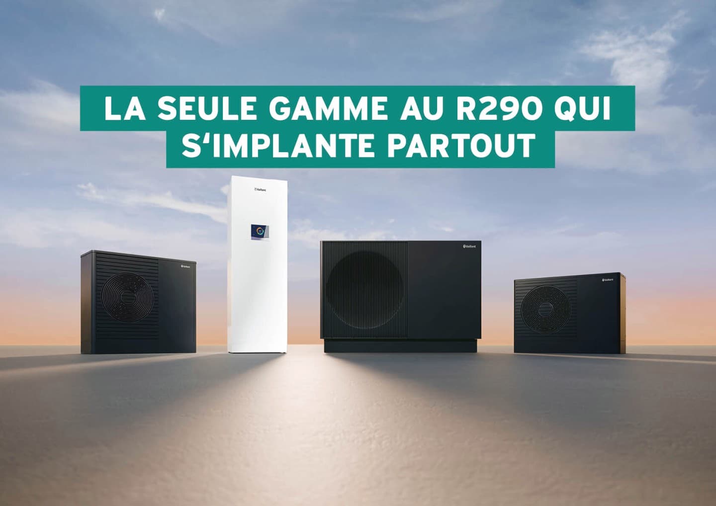 Nouvelle gamme de pompe à chaleur au R290 | Vaillant