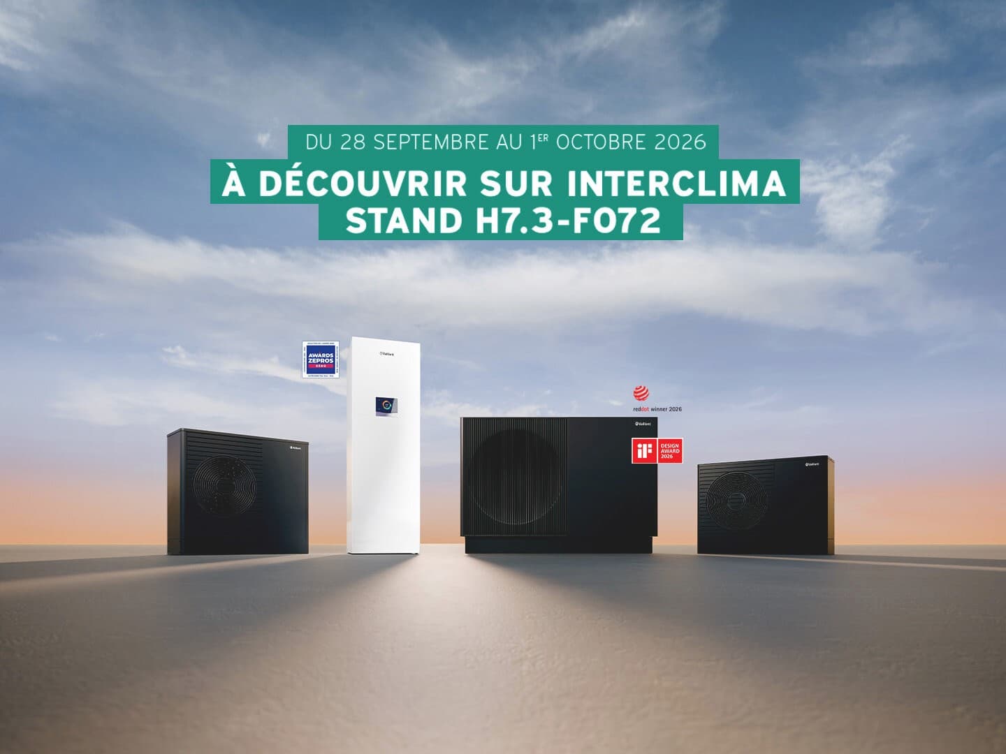 Nouvelle gamme de pompe à chaleur au R290 | Vaillant